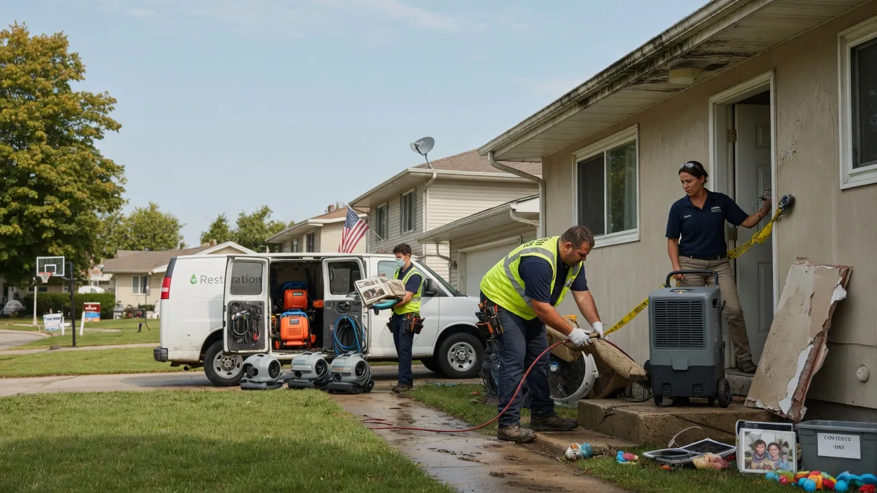 Water Damage Restoration in Cross Plains, TN near me
